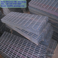 Galvanisé A36 catwalk grating, galvanisé plancher grating, galv acier grille